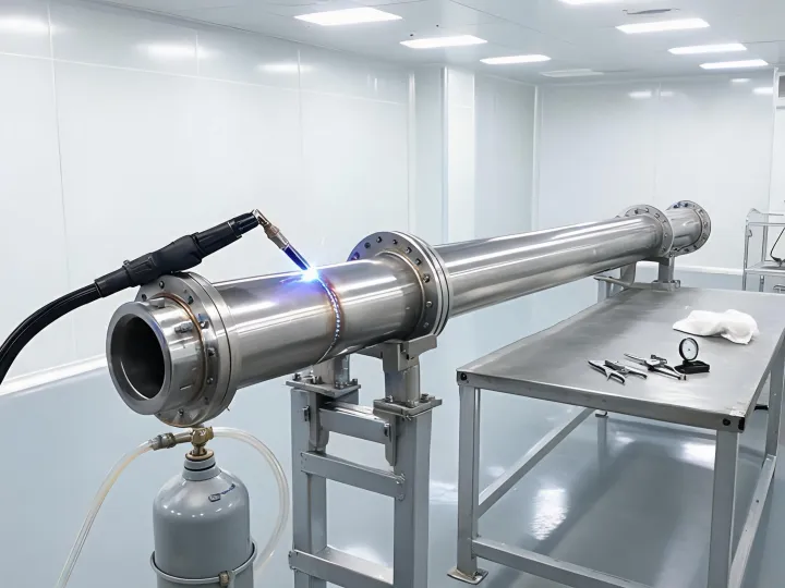 Process equipment pipe welding