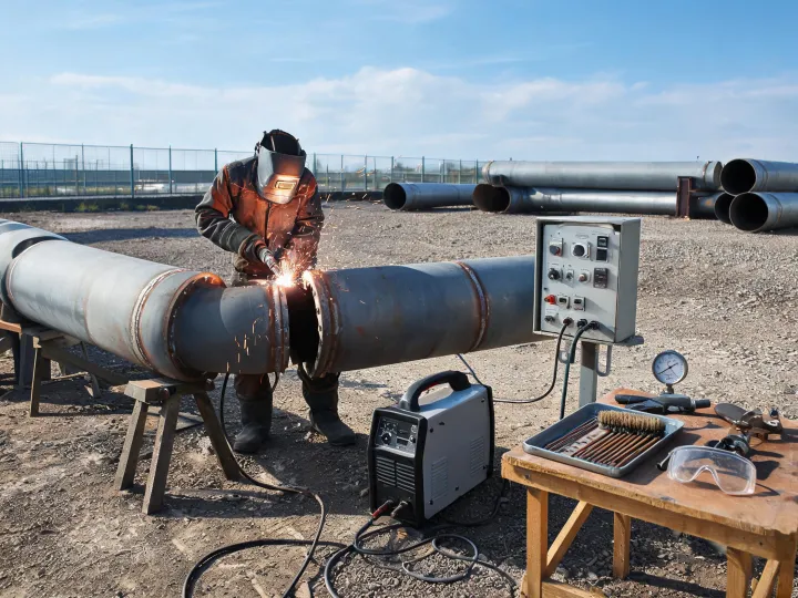 Energy pipeline maintenance welding