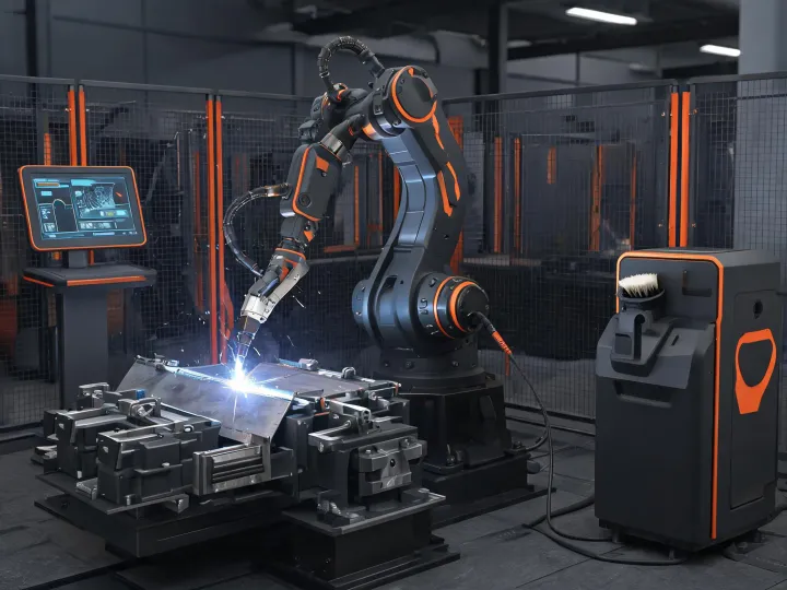 Robotic welding cell